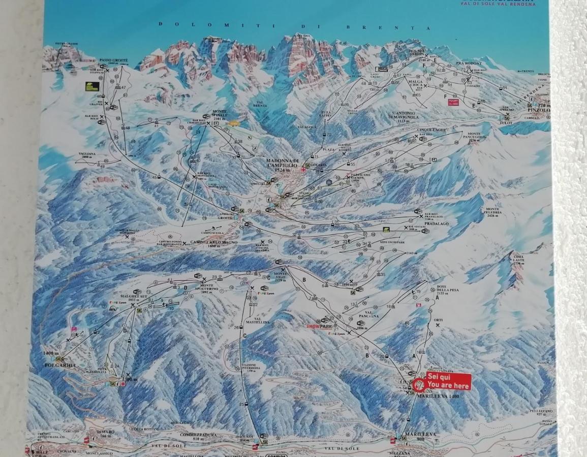 Appartamento Incantevole Immerso Nella Neve Marilleva Zewnętrze zdjęcie